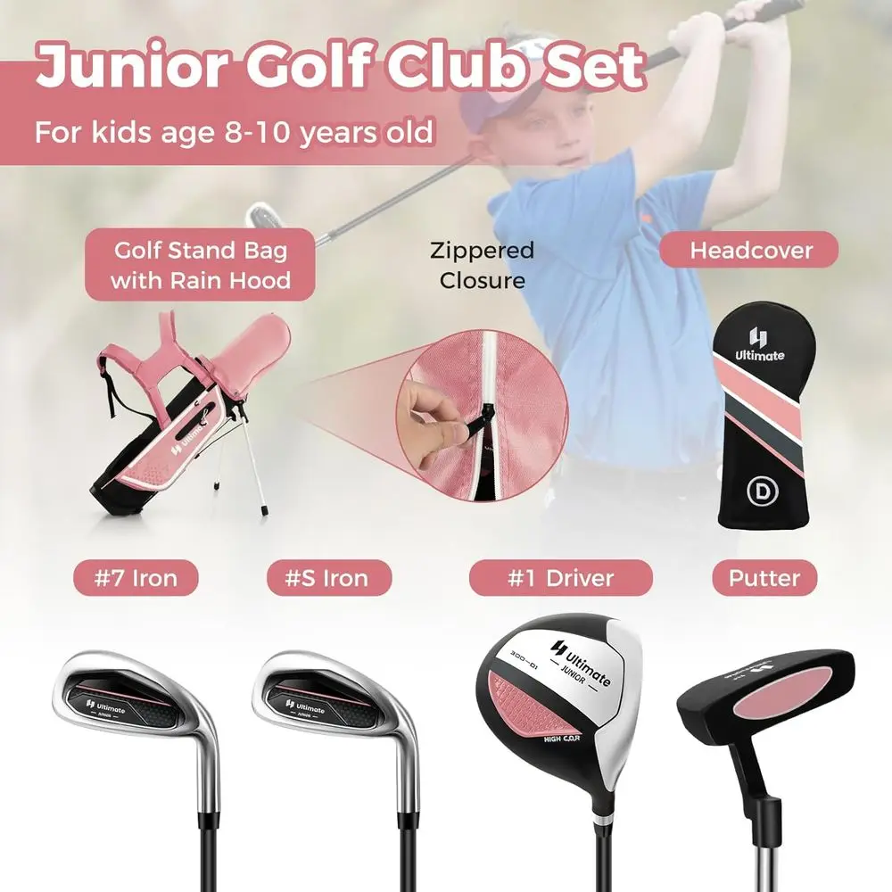 Youth Golf Club Set with Stand - đánh giá và giá Golf Equipment For Kids